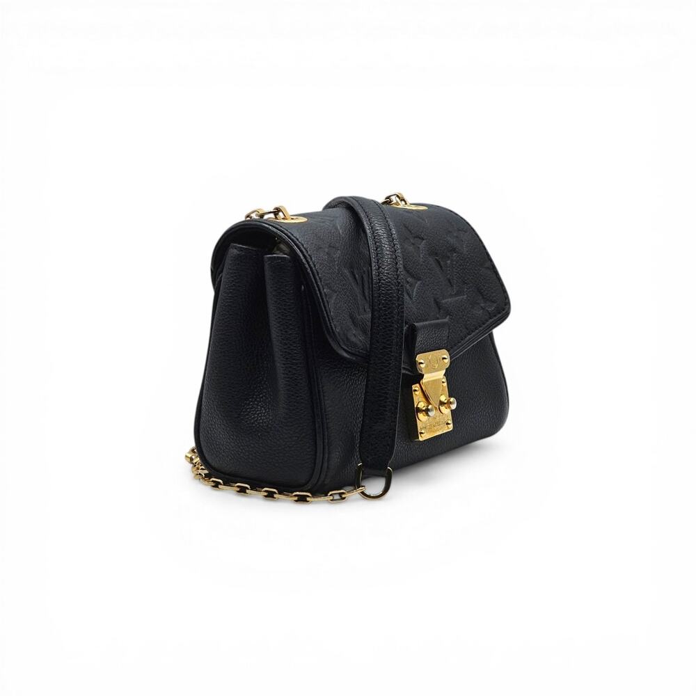 Louis Vuitton Saint Germain BB Monogram Empreinte Leather Shoulder Bag in Black - Picture 3 of 9